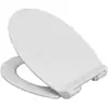 Image de Siamp - Abattant Wc Double Blanc Azur Premium Slim Declipsable A Descente Ralentie Ref.95 9007 10