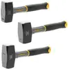 Image de Massette manche fibre de verre avec poignée Grip 1,5kg Stanley STHT0-54128