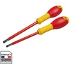 Image de Stanley - Jeu De 2 Tournevis Fatmax Borniers Isolés 1000v - Pozidriv