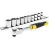 Image de Stanley zestaw kluczy 11el. 3/8" +grzechotka 72t