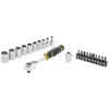 Image de STANLEY FATMAX Jeu De Cliquet Et Douilles 1/4" - FMMT82679-0