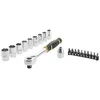 Image de Stanley - Zestaw Kluczy 21el. 1/2' Nasadki + Bity