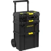 Image de Stanley   Servante D'Atelier Mobile 3 En 1   Système Quicklink Auto-lock   Charge Max 45 Kg   Roues 7" Caoutchouc   Stst833191