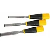 Image de Stanley - Jeu De Burins À Bois 10 Mm, 15 Mm, 20 Mm, Acier Carbone 3, Pièces ( Prix Pour 1 )