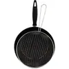 Image de Poêle à frire - MENASTYL - 3645749 - Acier émaillé - Noir - 26 cm - Compatible tous feux, y compris induction