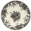 Image de 6 X Assiettes Creuses Florali - 20.5cm - Grès - Novastyl