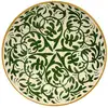 Image de 6 X Assiettes Creuses Heraclee Verte - 20cm - Grès - Novastyl