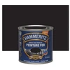 Image de Julien   Peinture Fer Martelé 0.25l Noir   Résistante À La Rouille   Finition Lisse Ou Martelée   Pour Objets Métalliques Extérieurs