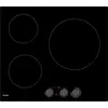 Image de Table de cuisson induction 58cm 3 feux 5500w noir - Amica - AIM3530 -