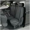 Image de Housse Siège Auto / Utilitaire - Sur Mesure Pour Peugeot Expert / Citroën Jumpy (dès 09/2016) 1 Siège + Banquette + Accoudoir