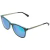 Image de Lunettes de soleil Cairn Fuzz à verres miroirs Noir, Argent miroir/CAT 3 Noir, Argent miroir/CAT 3