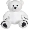Image de Peluche - GIPSY TOYS - Ours polaire 80 cm - 100 % polyester - Blanc