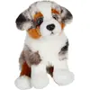 Image de Gipsy Toys - Berger Australien assis - 25 cm - Blanc - Marron - Gris - Noir