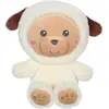Image de Chien en peluche Hoody Pets - Crème, 24 cm