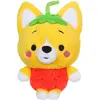 Image de Little Corgi Cuties Peluche 20 cm - Fraise