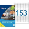 Image de Étiquettes Blanches - Apli - A119601 - 22x16mm - 25 Feuilles - Adhésif Enlevable