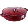Image de Chistera Cocotte 24 Cm Rouge En Fonte