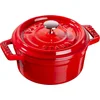 Image de STAUB - Cocotte avec couvercle - 10 cm - 250 ml - ronde - Cherry Red
