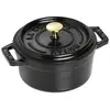 Image de STAUB Cocotte Mini new Classic fonte 0,25 litre Ø10cm noir