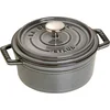Image de STAUB - Cocotte avec couvercle - 12 cm - 400 ml - ronde - Gris graphite