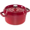 Image de STAUB - Cocotte avec couvercle - 20 cm - 2.2 L - ronde - Cherry Red