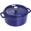 Image de Staub 40510-283-0 Staub La Cocotte 24cm rund dunkelblau, Gusseisen