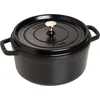 Image de Staub 40509-310-0 Staub La Cocotte 26cm rund, schwarz, Gusseisen
