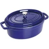 Image de STAUB - Cocotte avec couvercle - 29 x 15 cm - 4.25 L - ovale - dark-blue