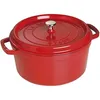 Image de Staub Cocotte Ronde Fonte Cerise 30 Cm 8,35 L
