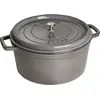 Image de Staub marmite ronde en fonte 12,6 litres, graphite 405103080