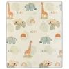 Image de Maxi Tapis D'Éveil Réversible Tineo 150 X 180 Cm - Motifs Animaux Et Circuit Voiture