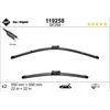 Image de SWF Balais d'essuie-glace Visioflex-Set | (SET)WISCHER voiture VF550/550MM/4