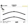 Image de SWF Balais d'essuie-glace Visioflex-Set | (SET)WISCHER voiture VF650/650MM/3