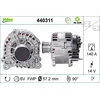 Image de Alternateur 14 V 140 A Ø 57 mm VALEO pour, entre autres, SEAT IBIZA