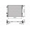 Image de Radiateur, Refroidissement Du Moteur Valeo 701662 Renault 214108607r