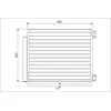 Image de Condenseur, Climatisation Valeo 822569 Renault 921001829r 921002969r 921004063r