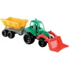 Image de Tracteur à godets Ecoiffier avec remorque
