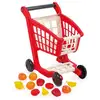 Image de Chariot de supermarché ECOIFFIER garni 11 accessoires Dès 18 mois Rouge/Blanc/Noir - Neuf