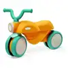 Image de Moto à pousser ECOIFFIER Première Moto 3 roues Coloris unique Jaune Orange Vert 12-36 mois - Neuf