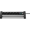 Image de Brennenstuhl - Multiprise Office-line Alu Avec Interrupteur - H05vv-f 3g1,5 6 Prises / 3m