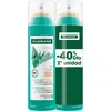 Image de A LA ORTIGA shampooing sec séborégulateur pour cheveux bruns/sombres pack 2 x 150 ml