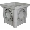Image de Jardibric - Regard / Réhausse Collecteur Eaux Pluviales   20 X 20 Cm   Livré Sans Couvercle   Pvc Résistant