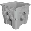 Image de Jardibric - Regard / Réhausse   Collecteur Des Eaux Pluviales 40 X 40 Cm   Pvc Robuste   Sans Couvercle