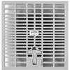 Image de Jardibric - Grille De Regard   Ø38 Cm   Pour Regard 40 X 40 Cm   En Polypropylène Renforcé Gris Haute Qualité