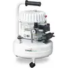 Image de MECAFER 425516 : Compresseur horizontal, réservoir de 9 litres, 0,5 HP/340 W, 40 dB, filtre 5 microns, pression maximale de 8 bars