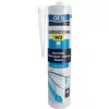 Image de Mastic silicone gebsicone W2 cartouche 310 ml Blanc - GEB - 890501