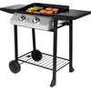 Image de Plancha à gaz 2 feux 5,3kW PAMPLUNA
