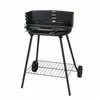 Image de Somagic   Barbecue Portable Fonte 8/10 Convives   Cuve En Fonte   2 Brûleurs   Longueur 120cm   Hauteur 100cm   Pour Cuisson Au Charbon