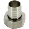 Image de Embout Cannelé Inox Usiné Ø20 Femelle 3/4