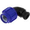 Image de Coude 90° Polypropylène Compression 10bar Femelle 3/4 Pe Ø32